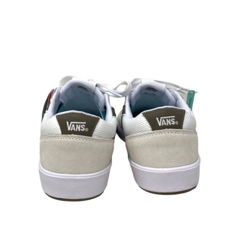 VANS Women Lowland ComfyCush Shoes Low Sneakers Suede Leather Beige VN0A7TNL1NU - Picture 6 of 9